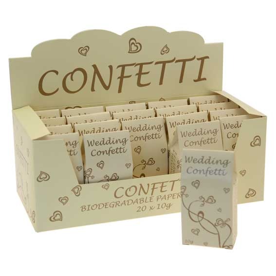 Gold and Ivory Tissue Confetti - Elegant Party Decorations for Weddings and Home Events