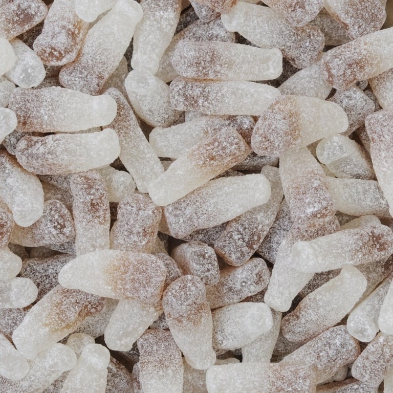 Fizzy Cola Bottles 500g - Refreshing Home Beverage for Parties and Gatherings