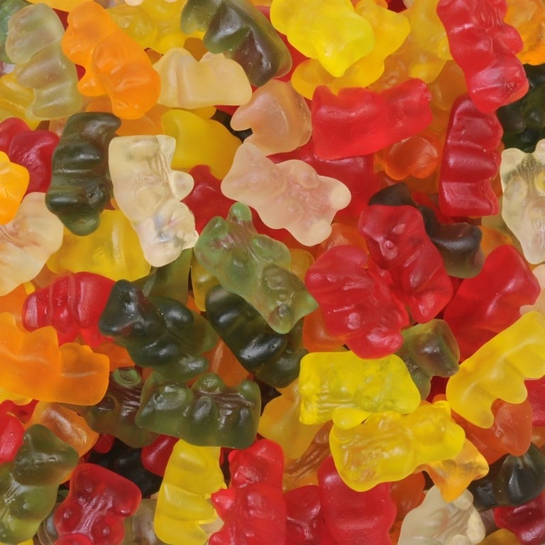 Soft and Cute Jelly Teddy Bears 500g - Large Jelly Toy Bear Gift