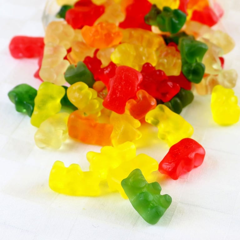 Soft and Cute Jelly Teddy Bears 500g - Large Jelly Toy Bear Gift
