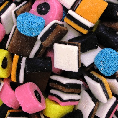 Liquorice Allsorts Traditional Sweets 500g Bag of Chocolaty Licorice Treats