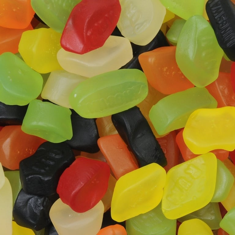 Wine Gums 500g Chocolate Coated Fruit Chews Sweet Treats Fun Size Snack