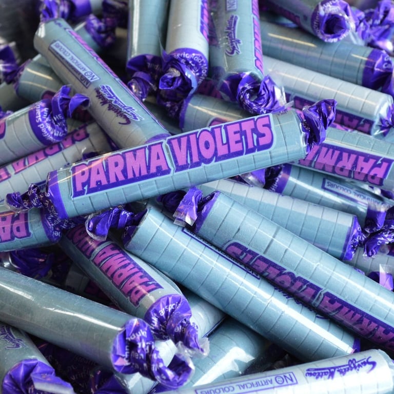 Parma Violets Traditional Italian Confectionery 500g Sugar Pastilles