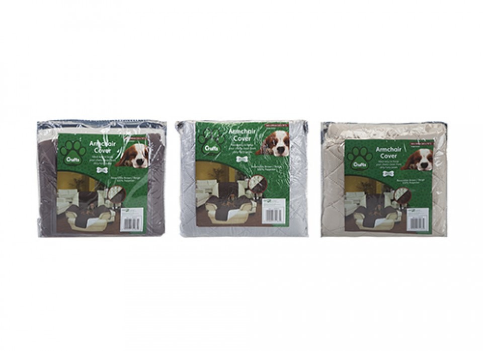 Crufts Armchair Cover Protection with PVC Bag and Handle