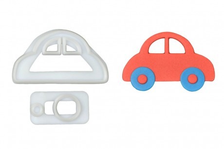 Cute Car Cutter Set - Craft Supplies and Home Decor Tools for Party and Kitchen Decorating