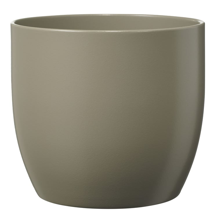 Light Grey Fashion Plant Pot - 19cm Indoor Container for Home & Garden