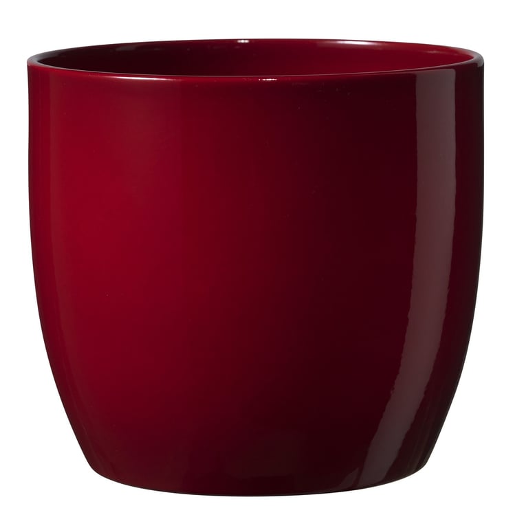 Bordeaux Fashion Pot - 8cm Shiny Decorative Garden Container for Home and Kitchen Essentials