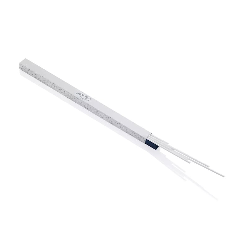 Ava May White Replacement Reeds 40cm Bundle of 8 for Home Fragrancing Scented Diffusers