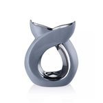 Ava May Grey Cross Over Burner - Modern Kitchen Appliance for Home Decor