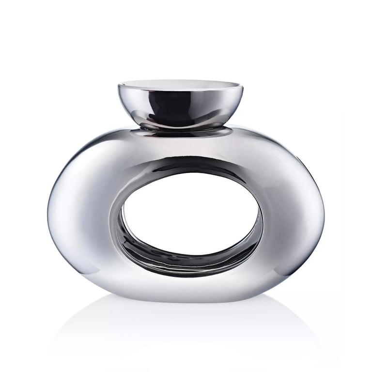 Ava May Chrome Oval Burner - Elegant Cooktop Accessory for Modern Kitchen Design