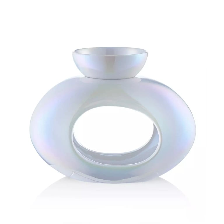 Ava May Pearlised Oval Burner - Vintage Style Kitchen Accessory with Pearlized Finish