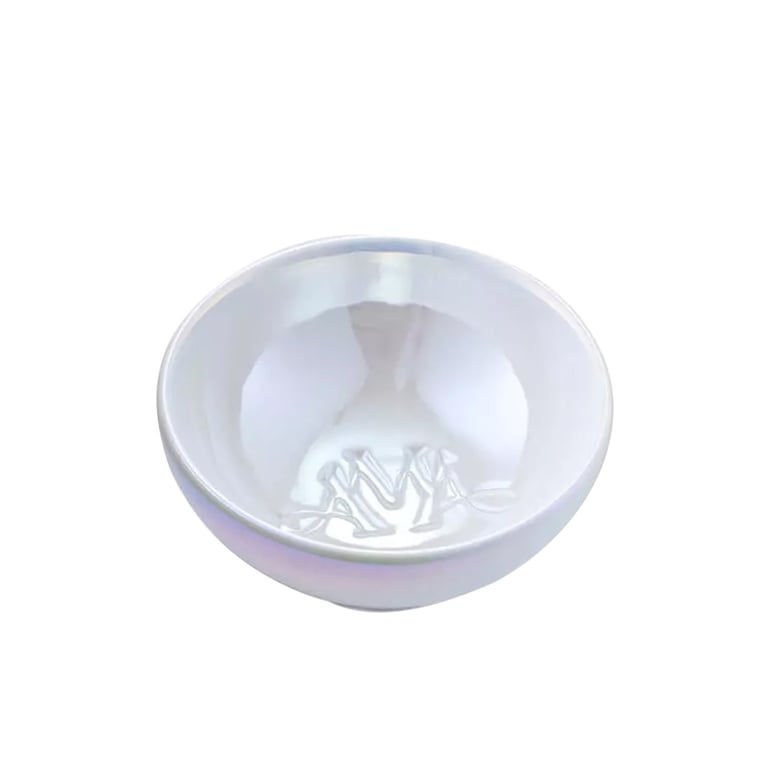 Ava May Oval Burner Bowl - Pearlised Home Decor Accent with Indoor Plant Holder