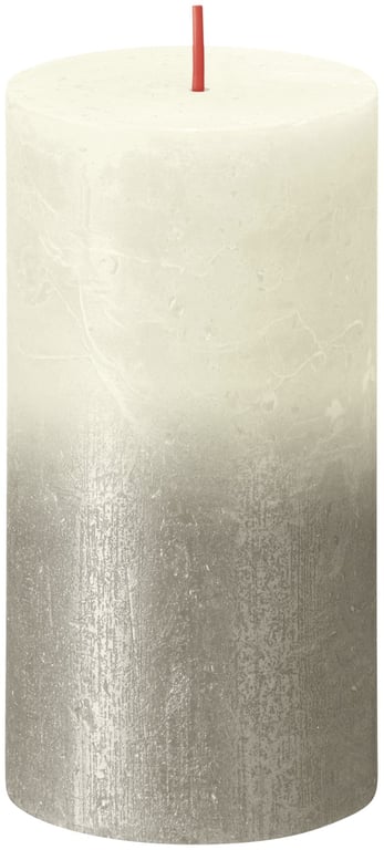 Rustic Metallic Soft Pearl Candle - Vintage Home Fragrance 130 x 68mm