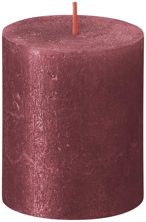 Bolsius Rustic Shimmer Metallic Candle - Home Decor Indoor Lighting Solution