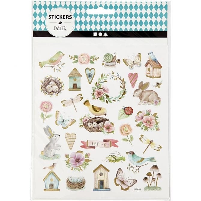 Spring Stickers - Personalized Home Decorations & Fashion Accessories with Flower Designs
