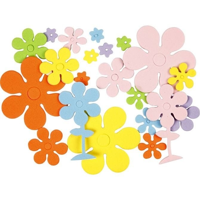 Spring Foam Flowers - Floral Decorations and Party Supplies for Home and Wedding Centerpieces