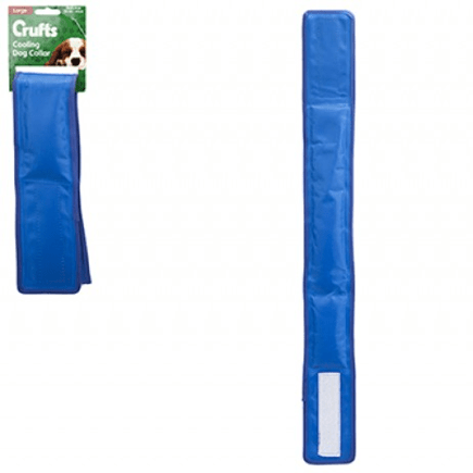 Crufts Large Cool Collar - Pet Cooling Solution for Summer Outdoor Wear