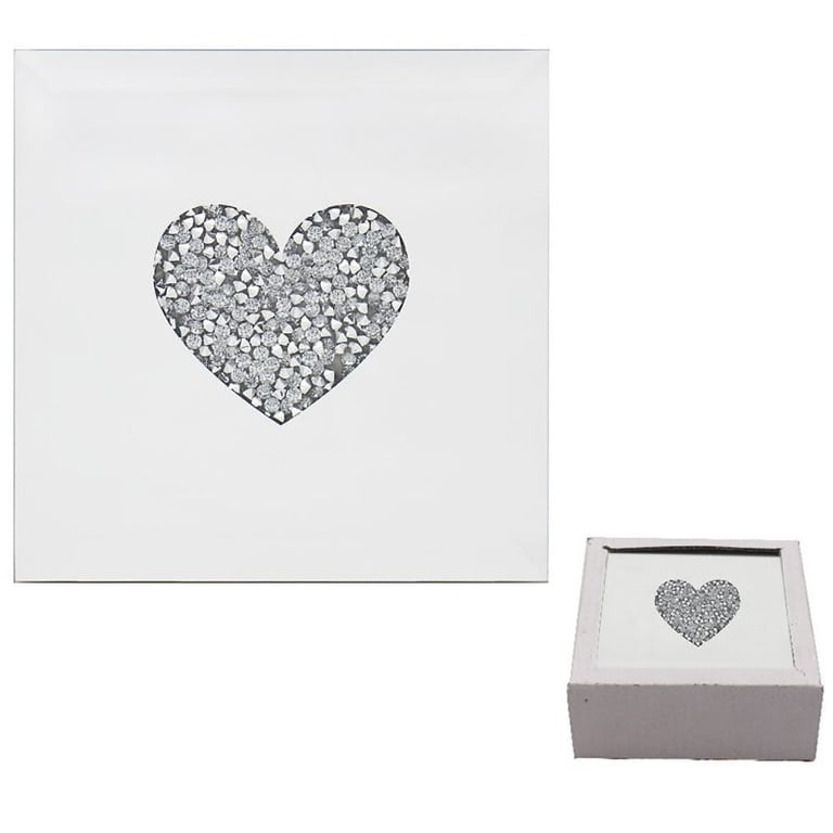 Heart Coasters - Set of 4 Protective Home Decor Kitchen Accessories