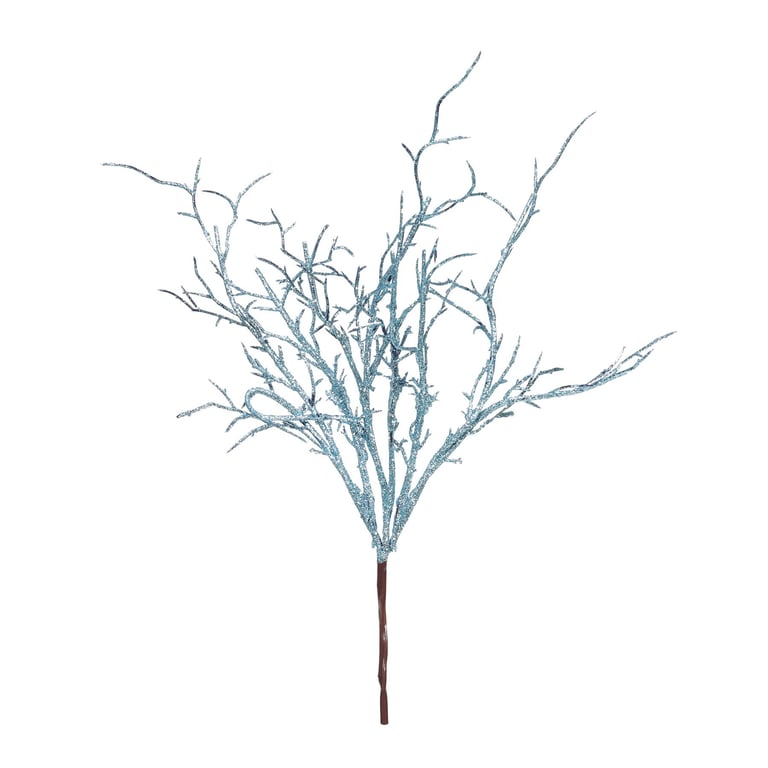 Light Blue Coral Home Accent Pick - Coastal Ocean Inspired Decorative Accessory