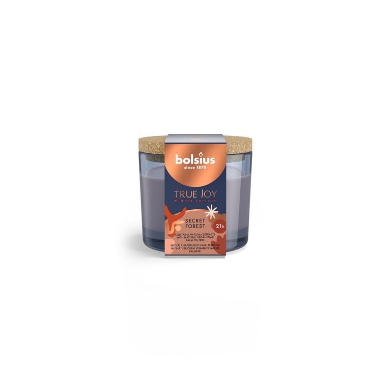 Secret Forest Fragrance Scented Wax Candle for Home Decor and Aromatherapy