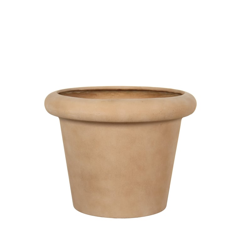 Hortus Classic Sardinia Rolltop Pot Small - Durable Home Garden Planter for Outdoor Use