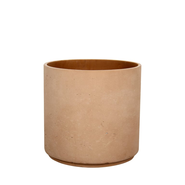 Hortus Classic Cylinder - Elegant H21 x 23cm Indoor Plant Pot and Flower Holder for Home Garden Decor