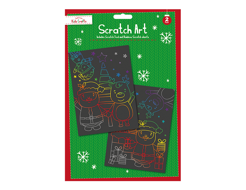 Christmas Scratch Art - Personalized Winter Wonderland Home Decor