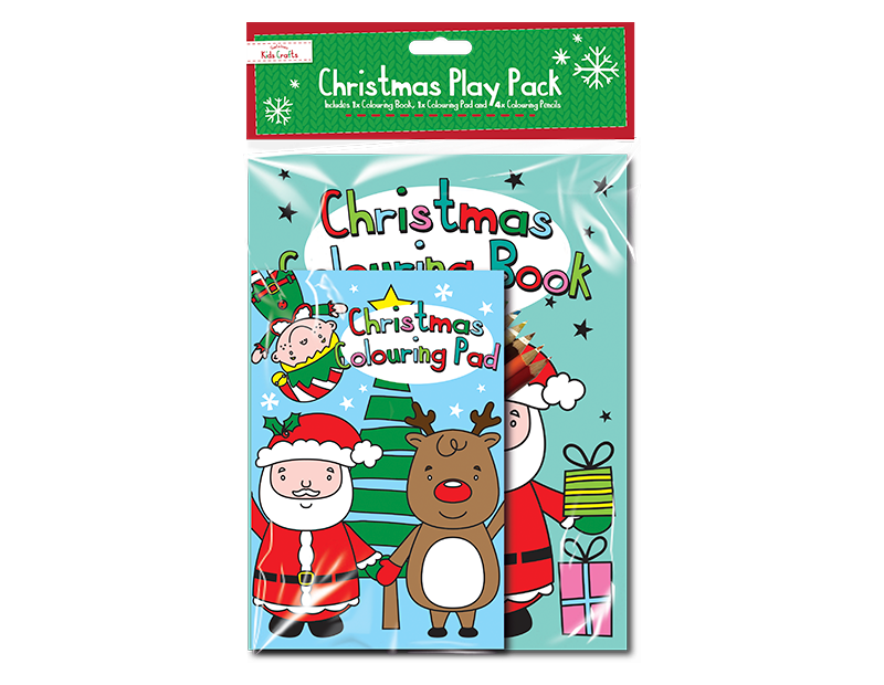 Christmas Play Pack - Festive Home Decor Set and Holiday Playset