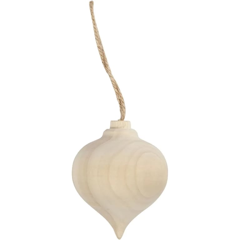 Personalisable Drop Bauble - Customizable Home Decor Christmas Ornament
