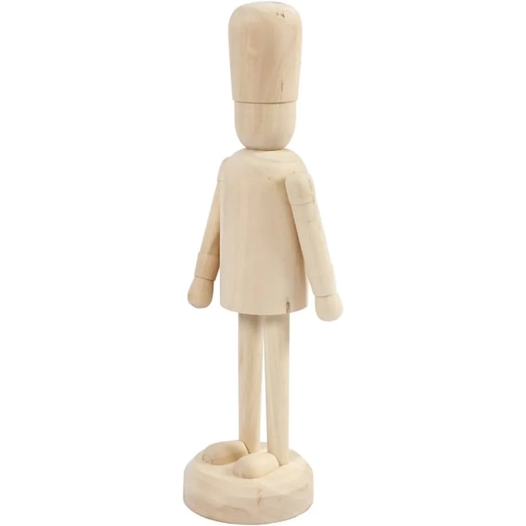Personalisable Nutcracker Figure - Customised Home Decor for Christmas Season