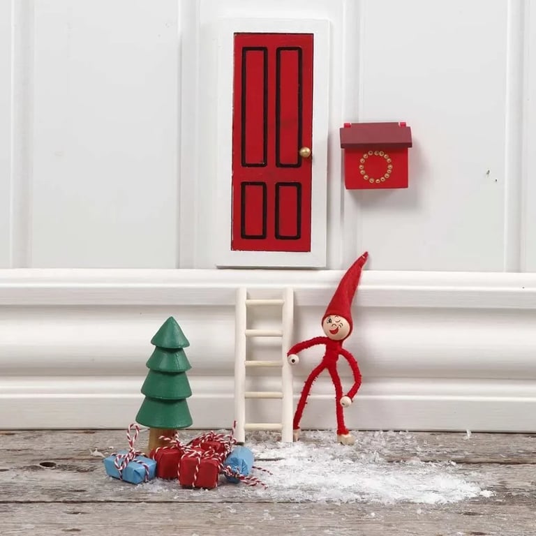 Pine Christmas Tree 10cm - Small Decorative Home Holiday Decoration