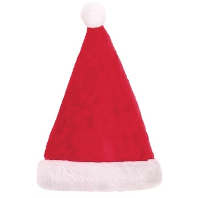 Plush Christmas Santa Hat - Festive Holiday Home Decor Accessory