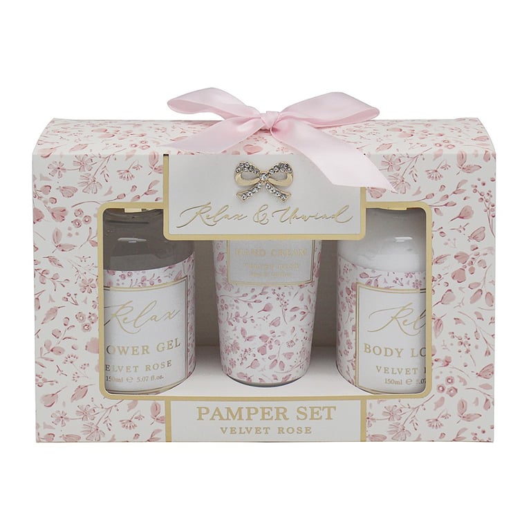 Velvet Rose Body Care Set - Luxurious Hydrating Moisturizer & Anti-Aging Skincare Cream for Natural Beauty