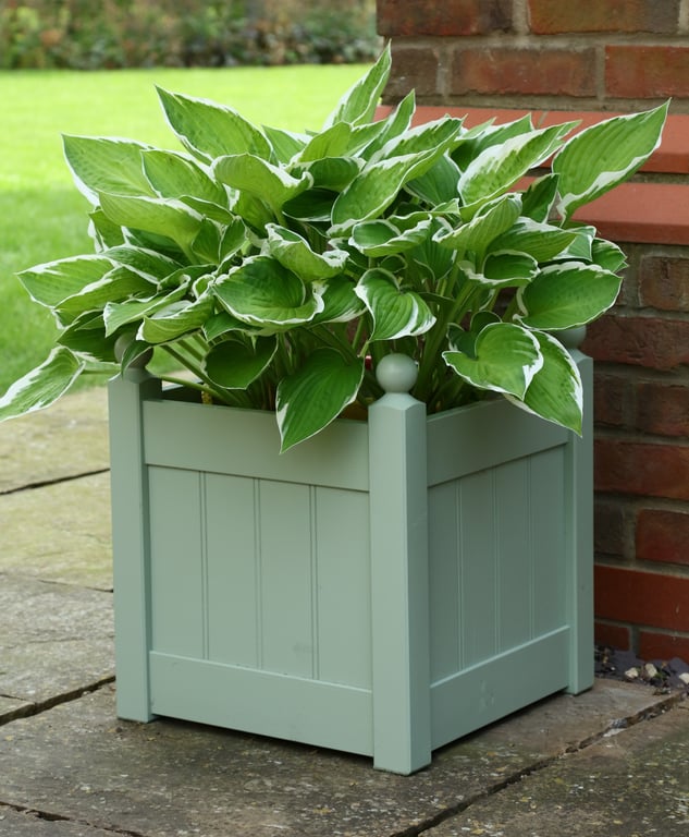 AFK Large Classic Painted Planter - Heritage Sage Indoor Home Decor Large Plant Pot