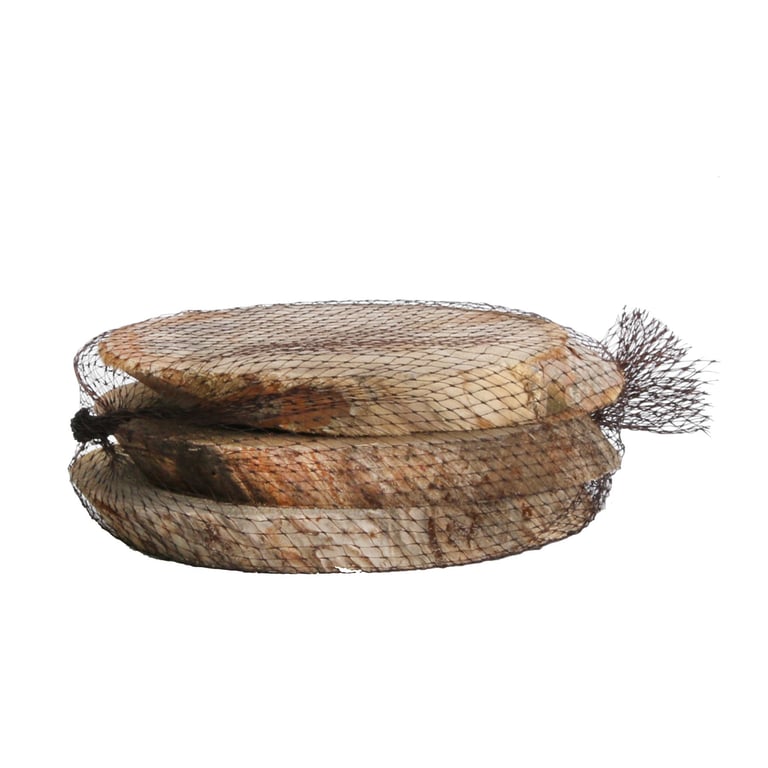 Large Oval Wood Slices - Natural Wooden Decor Wall Art Set of 3