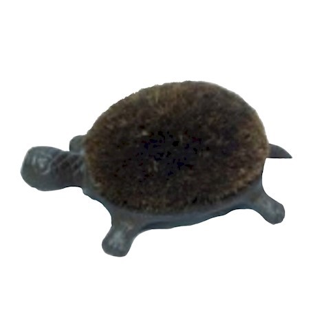 Tortoise Boot Brush - Gentle Leather Shoe Cleaner and Care Tool