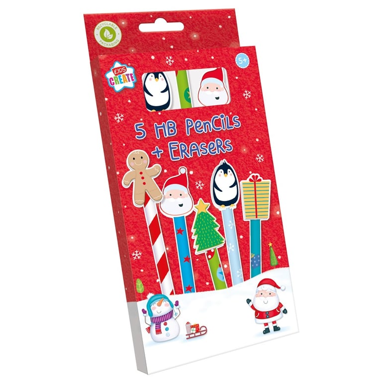 Pencils and Novelty Erasers - Art Supplies for Drawing and Writing Essentials
