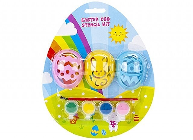 Paint Your Own Easter Egg Kit - DIY Home Decor Craft Set