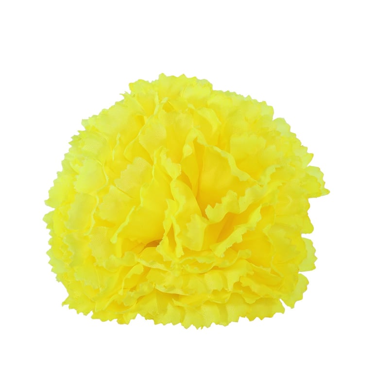 Essential Carnation Pick Yellow - 144 Stems for Home Decor Floral Arrangements and Garden Bouquets