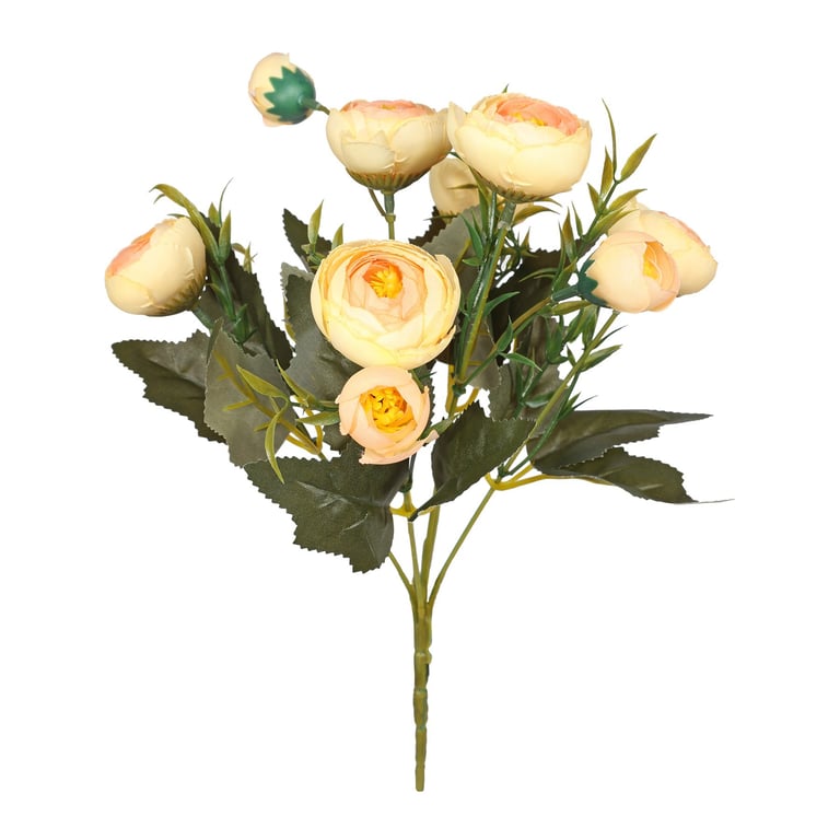 Essential Yellow Ranunculus Bush - Vibrant Garden Flowers for Home Decor & Floral Arrangements