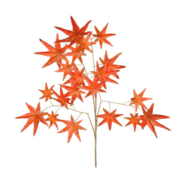 Essential Red Autumn Maple 12-Piece Set - Seasonal Home Decor Arrangement