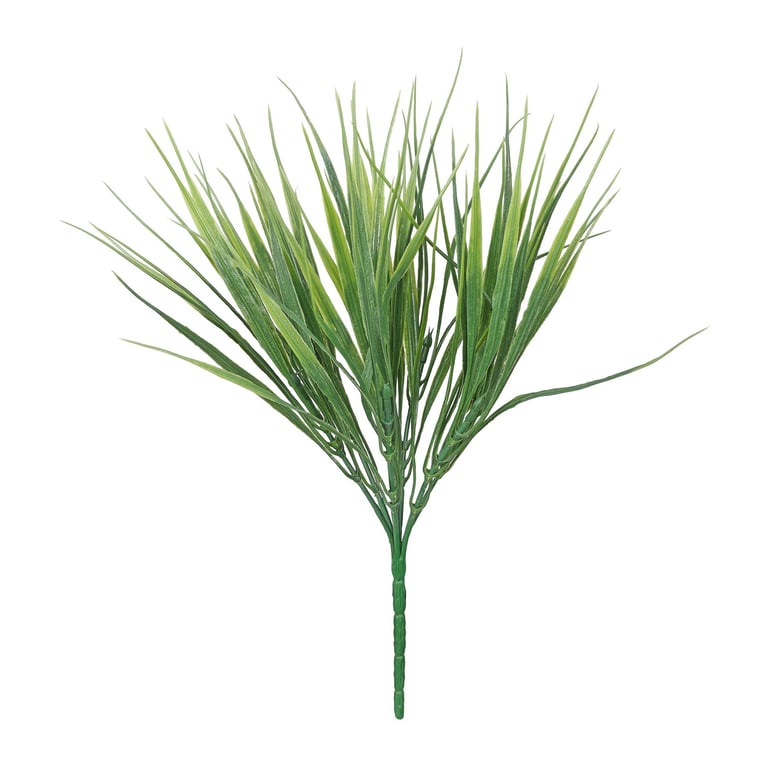 Artificial Essential Green Grass Bush - Eco-Friendly Indoor Living Room Plant Decor for Home Garden