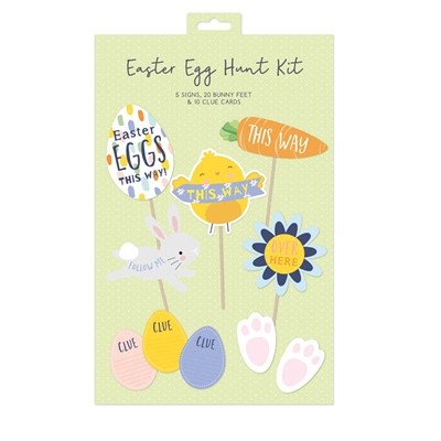Easter Egg Hunt Kit - Complete Party Supplies for Kids Outdoor Fun