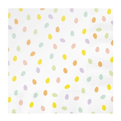 Easter Napkins Pack of 16 - Holiday Tableware Essentials for Home Decor and Party Supplies