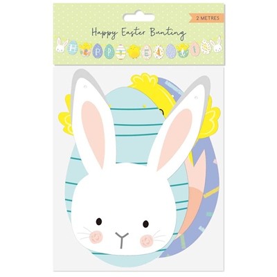 Happy Easter 2 Metre Bunting - Decorate Your Home for Easter Celebrations