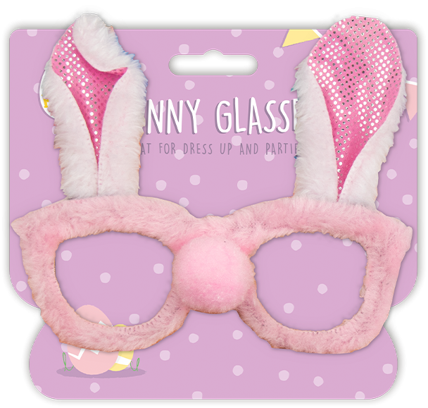 Easter Bunny Novelty Glasses - Add Fun to Your Easter Celebrations with Assorted Designs