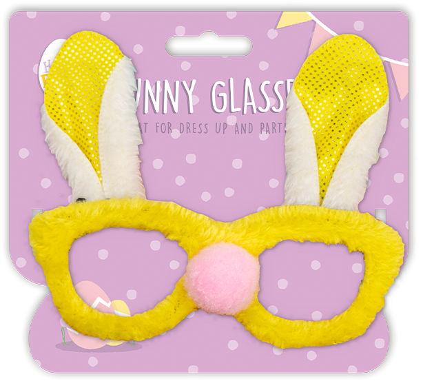 Easter Bunny Novelty Glasses - Add Fun to Your Easter Celebrations with Assorted Designs