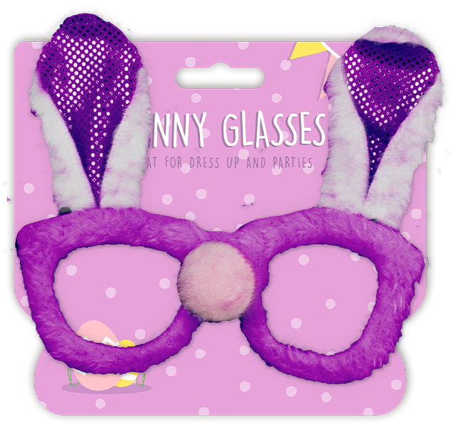 Easter Bunny Novelty Glasses - Add Fun to Your Easter Celebrations with Assorted Designs