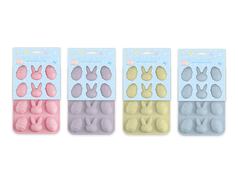 Easter Cake Mould - Assorted Baking Moulds for Spring Decorating and Easter Treats
