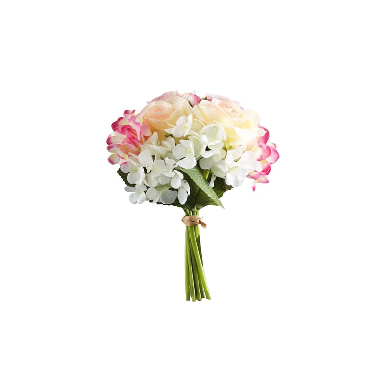 Essential Pink Bridesmaid Bouquet - Elegant Wedding Floral Arrangement